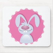cute floppy ears bunny rabbit mouse mats