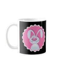 cute floppy ears bunny rabbit mug