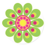 Cute floral design stickers