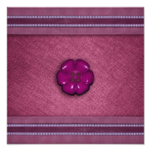 Cute Flower Button Art Photo