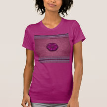 Cute Flower Button Tshirts