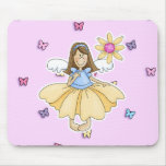 Cute Flower Fairy Mouse Pads