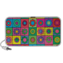 Cute Flower Pattern Speaker