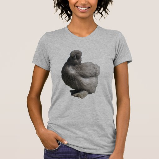 Cute Fluffy Blue Silkie Chicken Shirts
