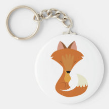 Cute Fox Keychain