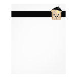 cute french toast customized letterhead