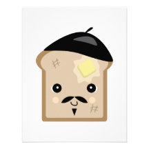 cute french toast invitation