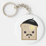cute french toast keychains
