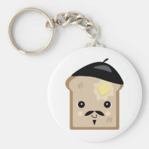 cute french toast key chain