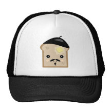 cute french toast mesh hat