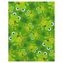 Cute Frog Patterned Flyer