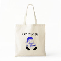Cute Frosty - Let it Snow Bag
