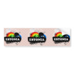 Cute Fruity Estonia Bumper Stickers