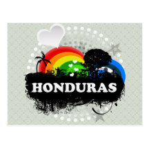 Cute Fruity Honduras Postcards