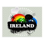 Cute Fruity Ireland Post Cards