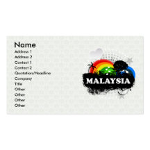 Cute Fruity Malaysia Business Card Templates