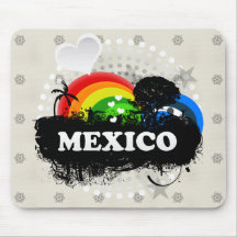 Cute Fruity Mexico Mousepads