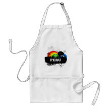 Cute Fruity Peru Aprons