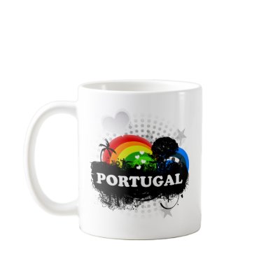 Cute Fruity Portugal Mugs by representmycountry