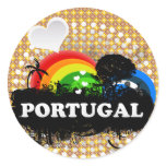 Cute Fruity Portugal Sticker