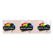 Cute Fruity South Africa Bumper Stickers