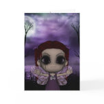 Cute Fun Gothic Fairy 2 Cards