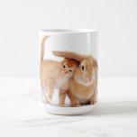 cute_funny_animals_8  kitten bunny rabbit friends mugs