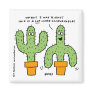 Cute Funny Cactus Cartoon Fridge Magnet