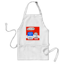 Cute Funny Christian Hallelujah Cartoon Apron