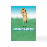 Cute, funny Congratulations card
