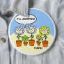 Cute Funny I'm Adopted Large Cartoon Button