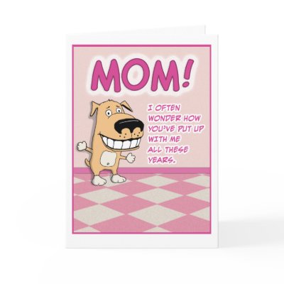 Cute, funny Mother's Day card: Adorable by chuckink