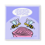 Cute Funny Rose Garden Gift Magnet For Mothers Day