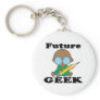 cute future geek black baby key chains