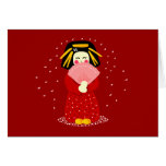 Cute Geisha Cards