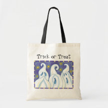 Cute Ghosts Halloween Trick or Treat bags!