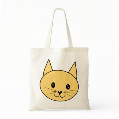 Cute Ginger Cat. Bag by Animal_Art_By_Ali