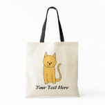 Cute Ginger Cat. Tote Bag