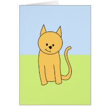 Cute Ginger Cat. Cards