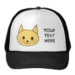 Cute Ginger Cat. Mesh Hats