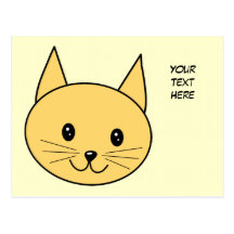 Cute Ginger Cat. Post Card