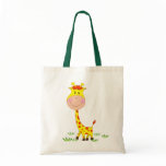 Cute giraffe canvas bags