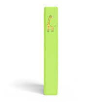 Cute giraffe 3 ring binder