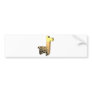 Cute Giraffe Bumper Stickers
