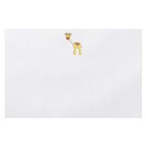 Cute Giraffe. Cartoon. Full Color Flyer