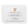 Cute Giraffe Cartoon. Custom Announcements