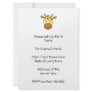 Cute Giraffe Cartoon. Personalized Invites