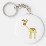 Cute Giraffe. Cartoon. Key Chains