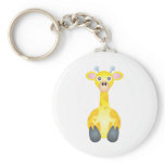 Cute Giraffe Cartoon Keychains