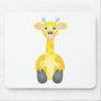 Cute Giraffe Cartoon Mousepads